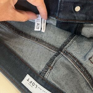 Ann Taylor Loft dark denim